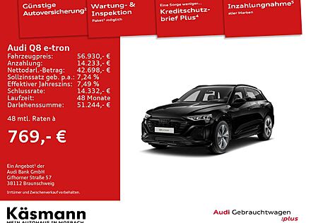 Audi Q8 e-tron S line 50 2xS line HUD MATRIX KAM NAV
