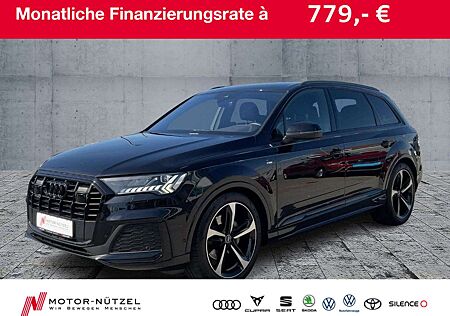 Audi Q7 50 TDI QU S-LINE MATRIX+NAVI+DVD+AIR+AHK+360°