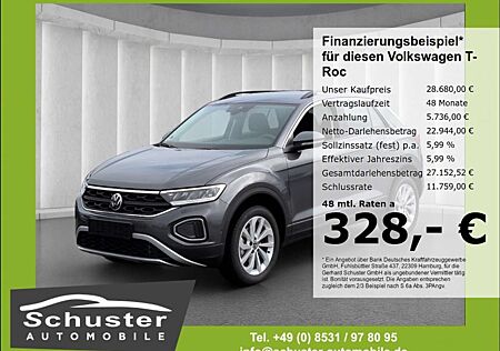 VW T-Roc Volkswagen Life 1.5TSI*DSG ACC LED R-Kam Navi digCock
