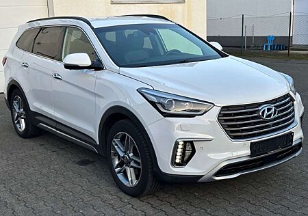 Hyundai Grand Santa Fe blue Premium 4WD ACC|360°|AHK