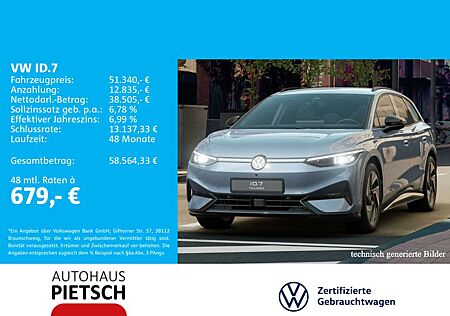 VW ID.7 Volkswagen Tourer Pro