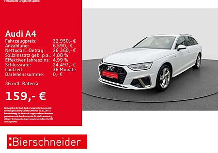 Audi A4 Av 40 TFSI S-Line AHK B&O CAM NAVI SHZ