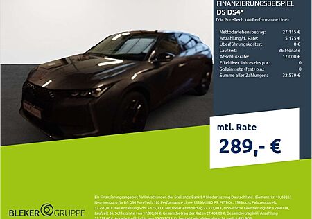 DS Automobiles DS 4 PureTech 180 Performance Line+