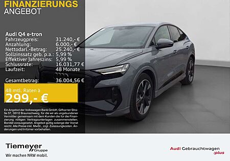 Audi Q4 e-tron Sportback 35 S LINE MATRIX NAVI+ LM20