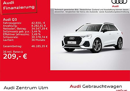 Audi Q3 S-Line 35 TFSI 19AHK LED NAVI KEYLESS 5J.GAR.