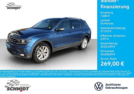 VW Tiguan Allspace Volkswagen 2.0 TDI Highline 4M DSG DCC eSD