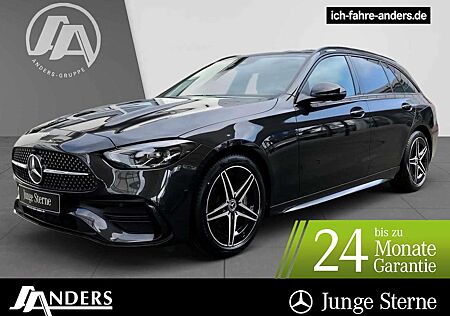 Mercedes-Benz C 220 d T AMG+MBUX+Night+Pano+AHK+LED+Kam+EASY-P