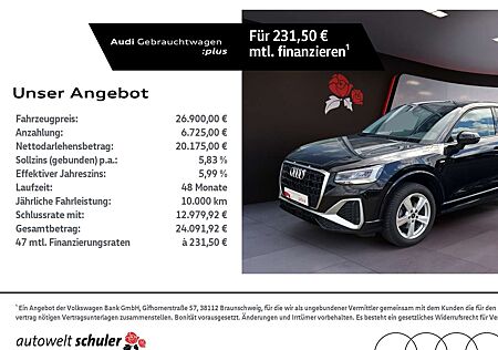 Audi Q2 35 1.5 TFSI S-tronic S-line Navi LED SHZ