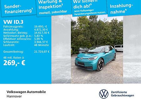 VW ID.3 Volkswagen Pro 1st Max ACC PDC HUD Pano Kamera SHZ Nav