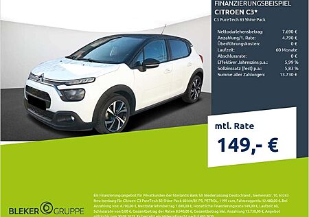 Citroën C3 Citroen PureTech 83 Shine Pack