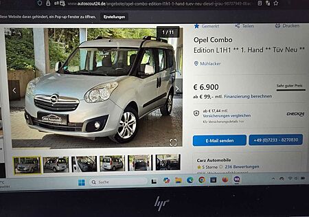 Opel Combo 1.6 CDTI L2H1 Edition