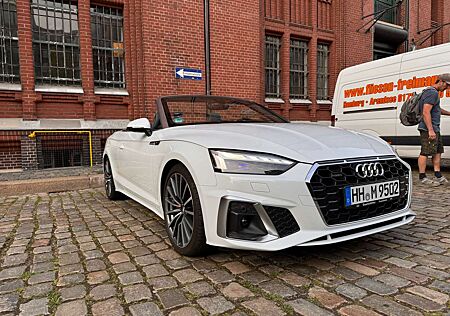 Audi A5 Cabrio 40 TFSI quattro S line B&O, 360 Grad, WKR