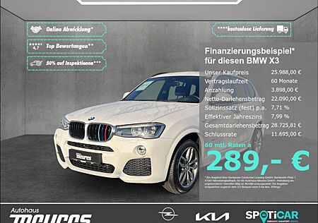 BMW X3 xDrive 20d M Sport Leder Sportsitze El. Heckklappe