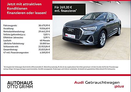 Audi Q3 Sportback 35 TFSI S line KLIMA NAVI