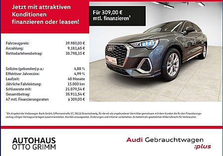 Audi Q3 Sportback 35 TFSI S line KLIMA NAVI