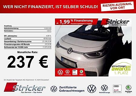 VW ID.3 Volkswagen Tech 150/58 237,-ohne Anzahlung Pano ACC Wärmepum