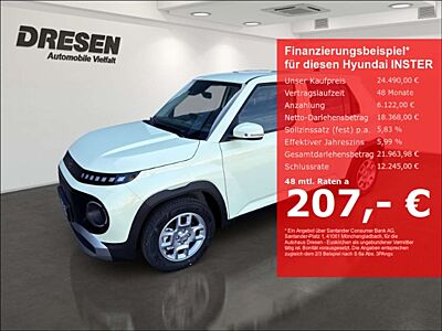 Hyundai Inster EV Select 71 kW 42 kWh NAVI APPLE ANDROID