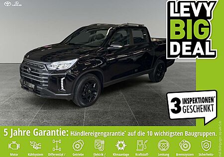 SsangYong Musso Grand 22 e-Xdi Black Line Leder+AHK+CarPlay