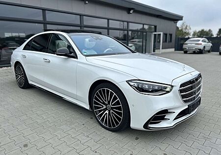 Mercedes-Benz S 450 S450d 4M Lang AMG Manufactur -HUD-Belü.Sitz-Pano