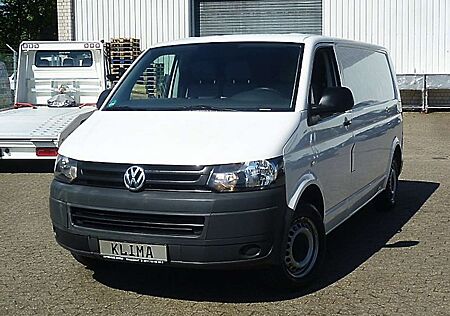 VW T5 Transporter Volkswagen Kasten lang 3Sitz Klima Navi AHK Scheckheft 1.Hand