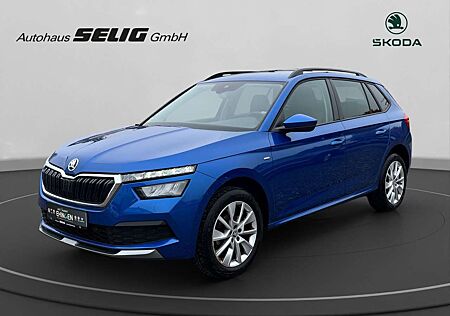 Skoda Kamiq gebraucht kaufen Skoda Kamiq 1.0 TSI 110PS Clever, Alu, LED, Sitzhzg.,