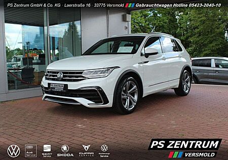 VW Tiguan Volkswagen 2.0 TDI DSG R-Line AHK CAM eHECK LEDER Navi