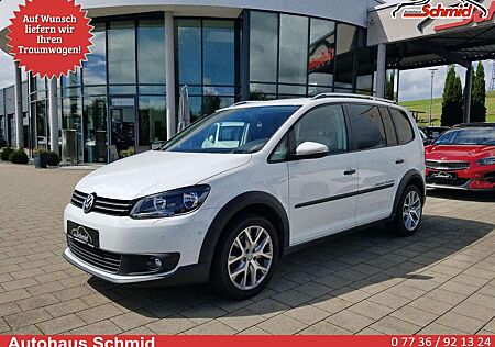 VW Touran Volkswagen 2.0 TDI, Cross, AHK, Navi, Rü-KAM, Klima, 8 fac...