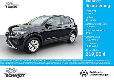 VW T-Cross gebraucht kaufen VW T-Cross Volkswagen 1.0 TSI Life ACC LED SHZ KLIMA DAB
