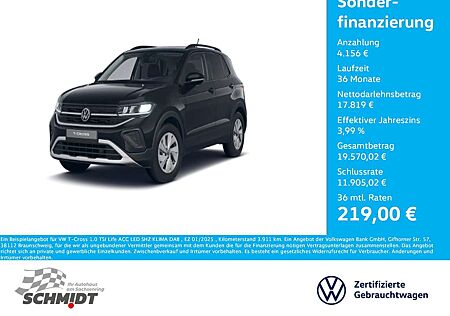 VW T-Cross Volkswagen 1.0 TSI Life ACC LED SHZ KLIMA DAB