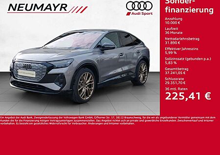 Audi Q4 e-tron Sportback 50 quattro SLINE Mat.;HuD;WP