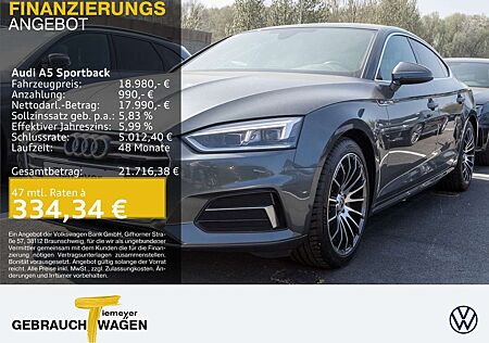 Audi A5 2.0 TFSI S LINE SPORT AHK LED