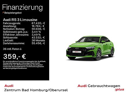 Audi RS3 quattro*Navi*Matrix*SONOS*PDC*Vir