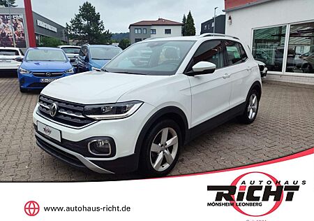 VW T-Cross Volkswagen 1.0 TSI Style Navi LED Totwinkel SHZ PDC