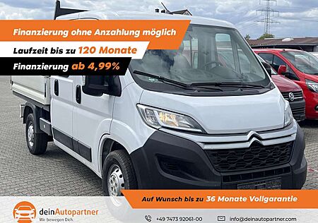 Citroën Jumper gebraucht kaufen Citroën Jumper Citroen Pritsche 2.2 BlueHDi DoKa 7-Sitzer/Klima/AHK/DAB/T