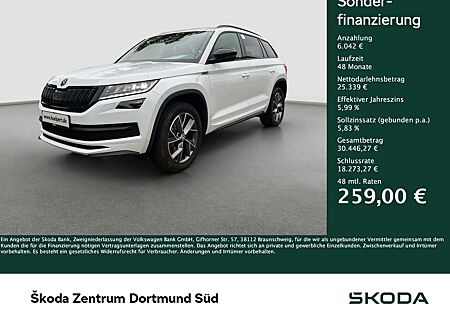 Skoda Kodiaq 2.0 SPORTLINE 7SITZE AHK CAM ACC LM19