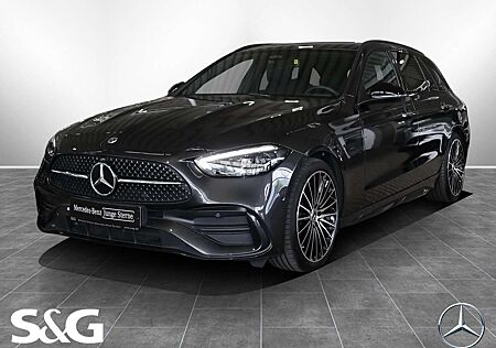Mercedes-Benz C 200 d T AMG DISTRO+TOTWINKEL+MEMORY+360°+19"