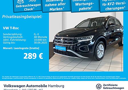 VW T-Roc Volkswagen 1.5 TSI Life DSG Rückfahrkamera AppConnect