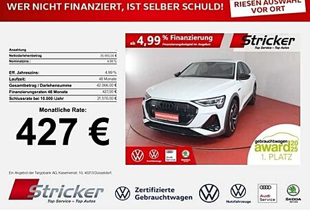 Audi e-tron Sportback S-line 55 quattro 427,-ohne Anzahlung P