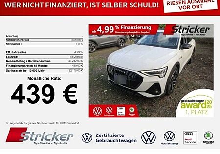 Audi e-tron Sportback S-line 55 quattro 439,-ohne Anzahlung P