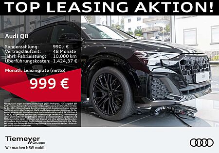 Audi Q8 50 TDI Q 2x S LINE PANO AHK MEMORY BuO MATRIX