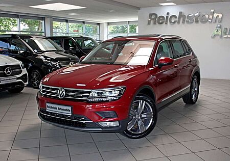 VW Tiguan Volkswagen 4M Highline AHK PANO STAND ACC LEDER