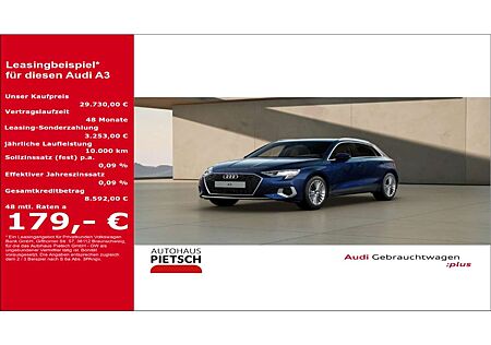 Audi A3 Sportback 35 TFSI advanced AHK SmartInter