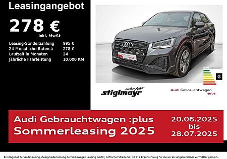 Audi Q2 S-line 40 TFSI quattro ACC+LED+NAVI+VC+18`