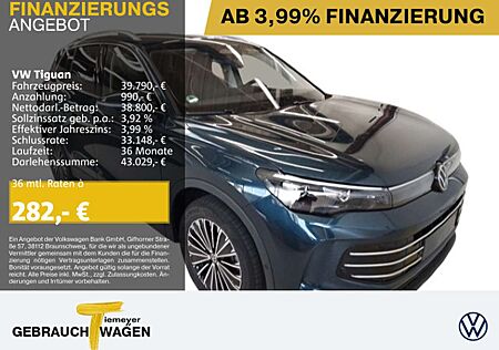 VW Tiguan Volkswagen 2.0 TDI DSG ELEGANCE STDHZ KAMERA L18 AHK