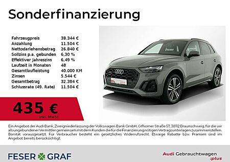 Audi Q5 55 TFSI e S Line Int Pano,AHK,Matrix,Leder,Navi