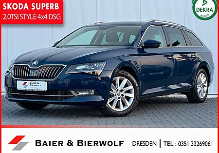 Skoda Superb Combi Style 4x4 2.0TSI LED AHK CARPL. DSG