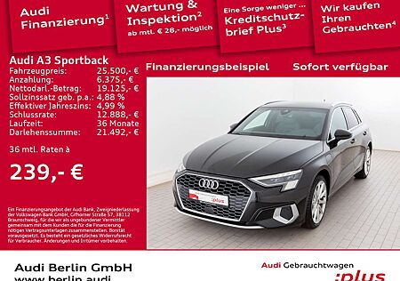 Audi A3 advanced 40 TFSI e S tr. PDC MATRIX