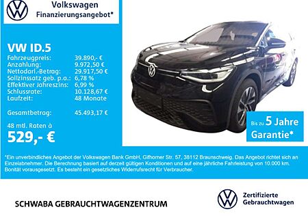 VW ID.5 Volkswagen Pro *ACC*Wärmep.*MATRIX*NAVI*LANE*FRONT*19*
