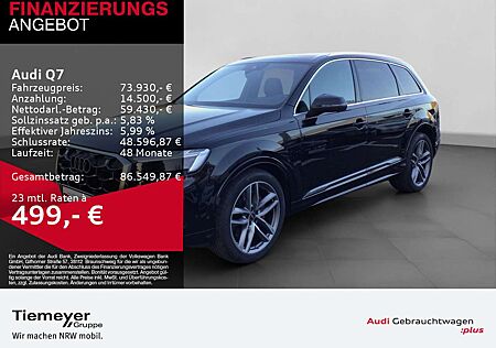 Audi Q7 50 TDI Q 2x S LINE 7SITZE LEDER PANO LM21