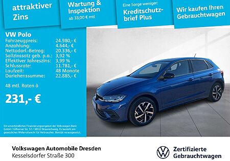 VW Polo Volkswagen 1.0 TSI DSG Move ACC Navi LED Kamera